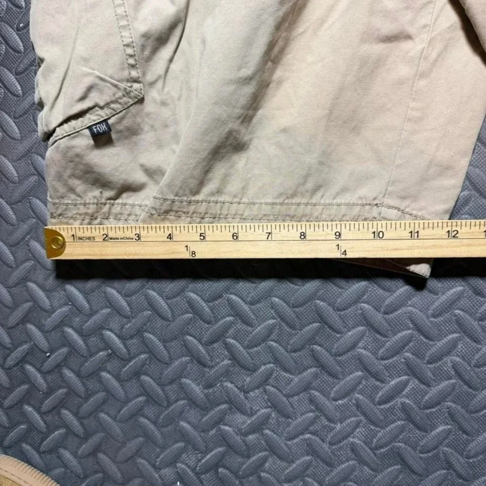 Fox Racing‎ Beige Moto Tactical Cargo Shorts Size 44 (13in inseam)